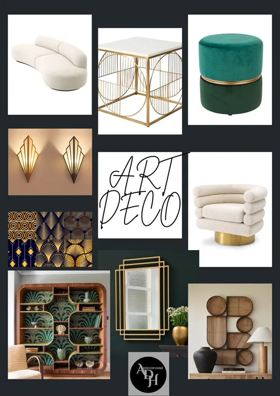 ART-DECO-1 Moodboard art deco 2 par Ardecor'home