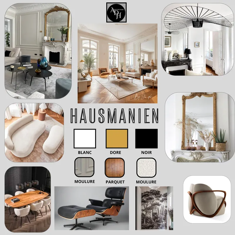 HAUSMANIEN Moodboard hausmanien par Ardecor'home