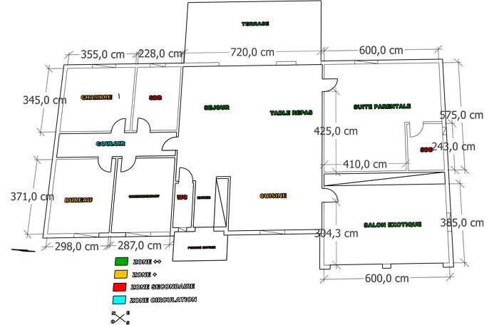 plan 2d zonage avec mesures 